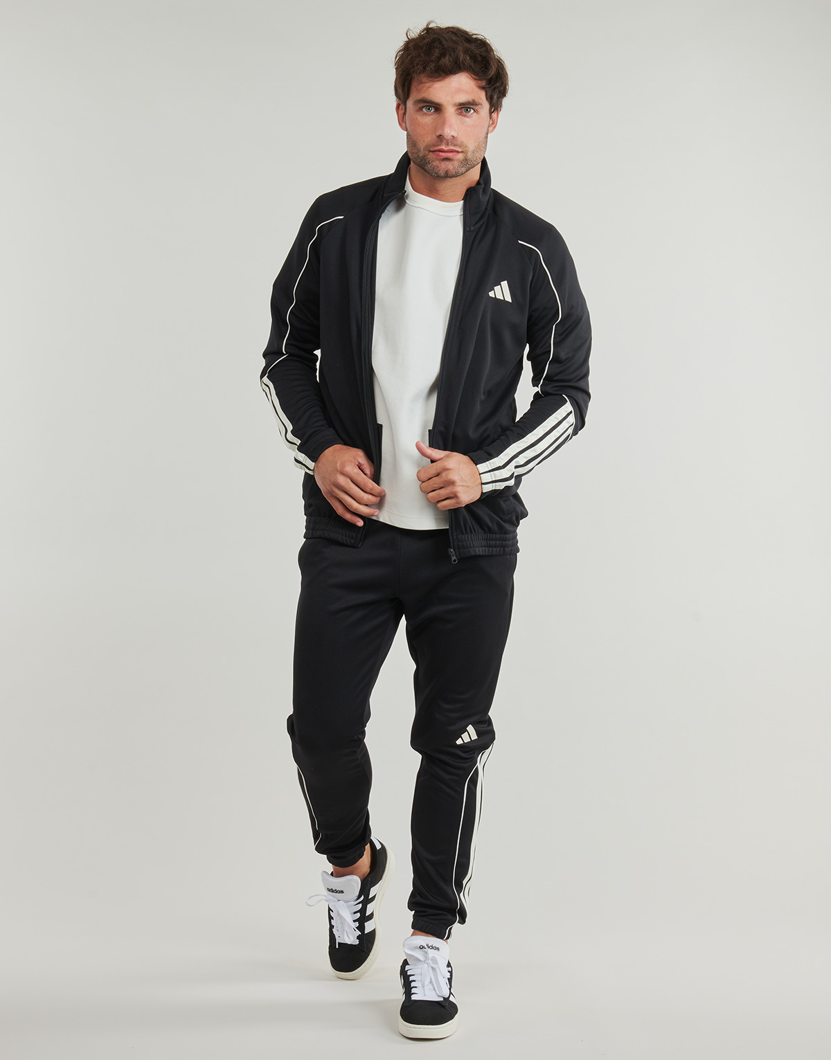 adidas - 3-Stripes Tracksuit - Black