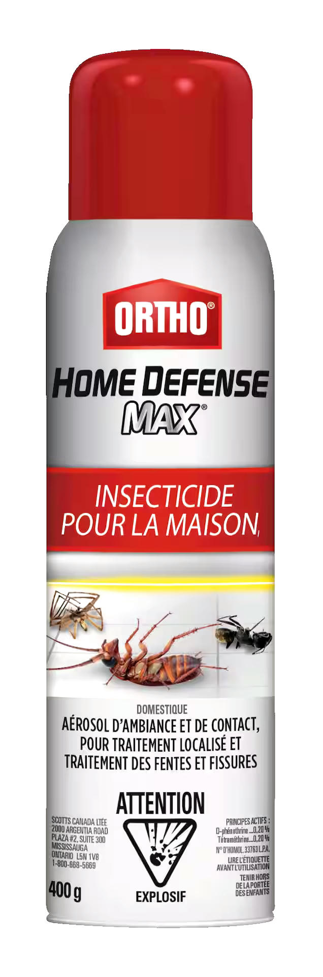 Ortho Home Defense MAX® Home Insect Killer, Insecticide, Spray, 400-g