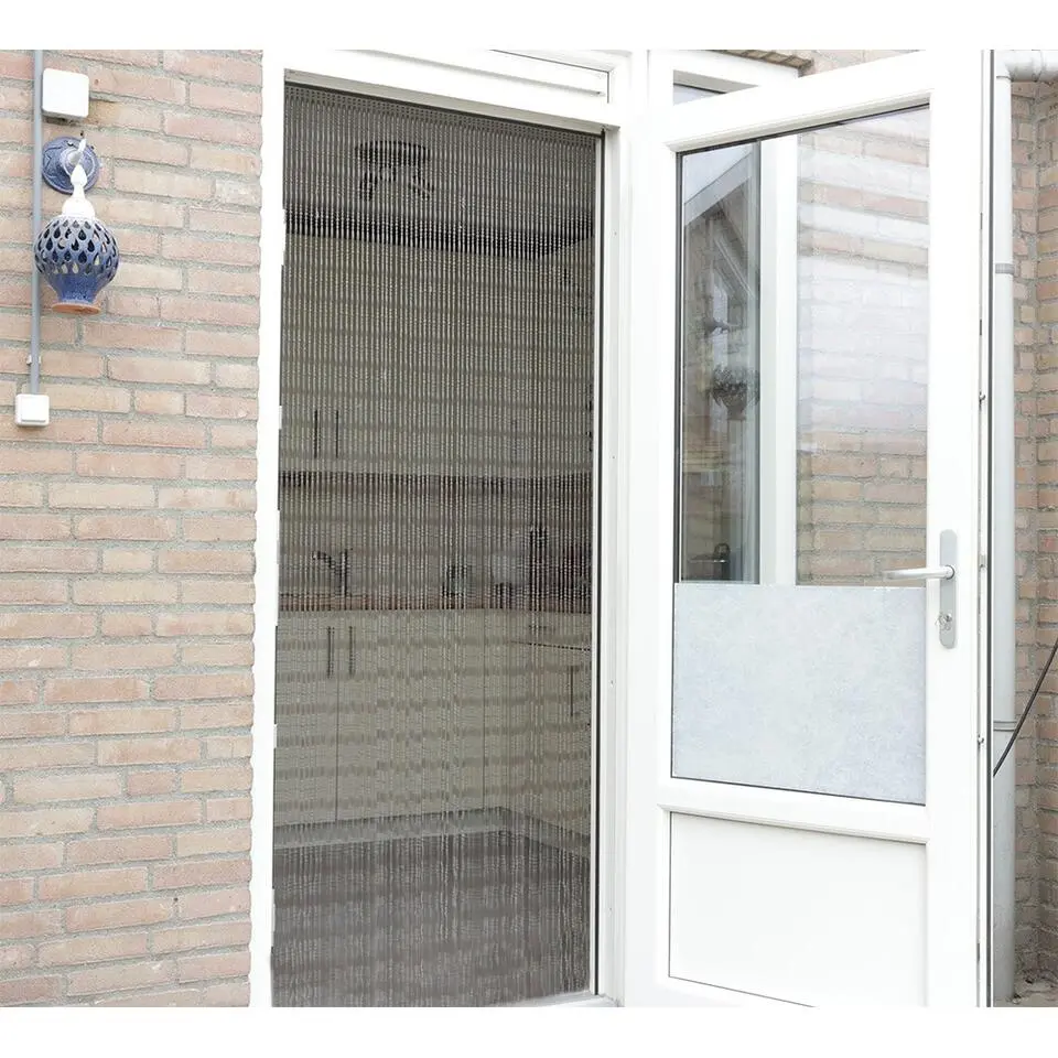 Vliegengordijn / Deurgordijn - Robin - 90x220 cm - Grijs / Taupe