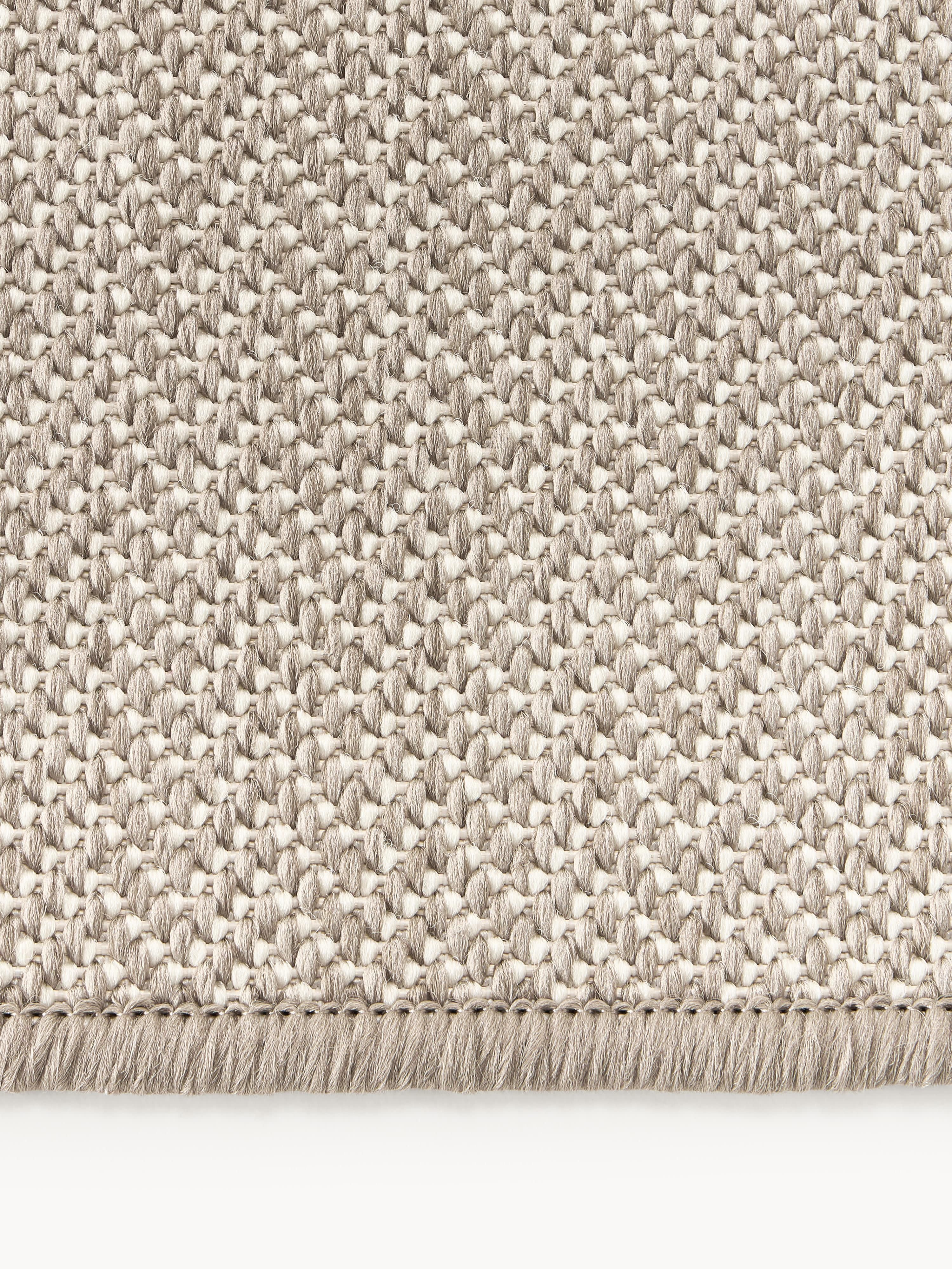 Indoor & Outdoor-Wendeteppich Cort mit Zickzack-Muster