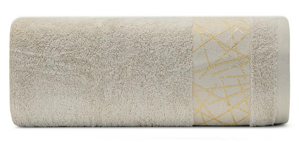 Ręcznik Nika 50x90 beżowy frotte 480g/m2