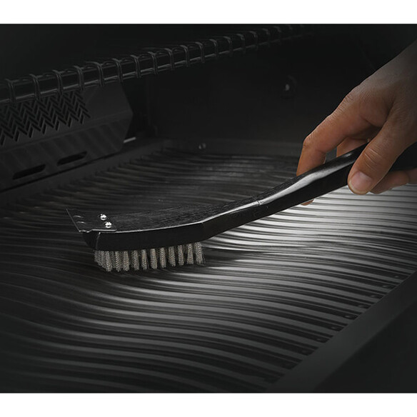 Brosse inox 45 cm   racloir pour grille en inox - Napoleon