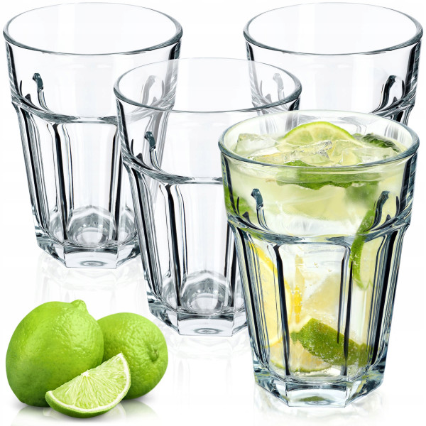 KADAX Szklanki do drinków 370 ml, 4 szt.