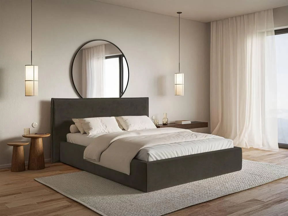 Bedframe Esmay velvet 180 x 200 cm