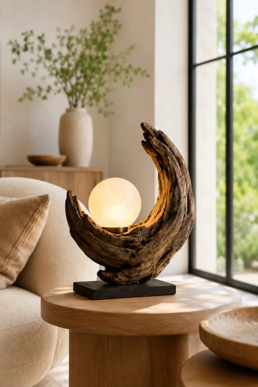 Wooden Art Lamp #WL116