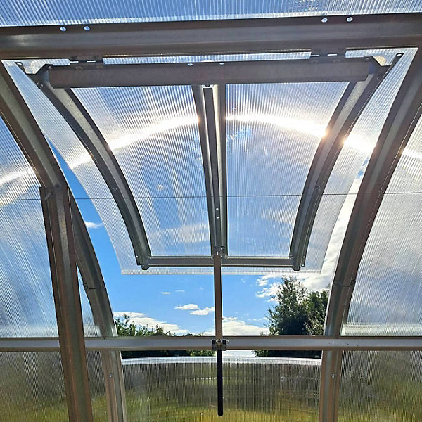 Fenêtre de toit KLASIKA EASY pour serre avec ouvre-fenêtre automatique