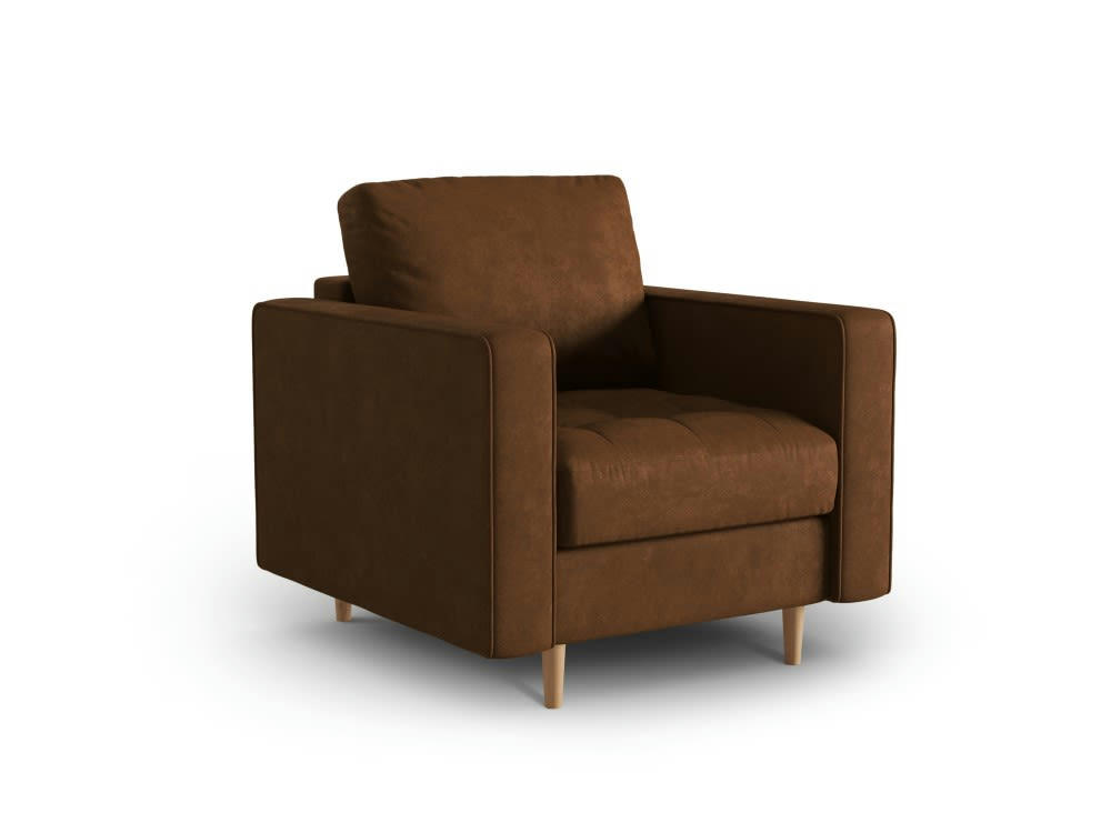 GOBI - Fauteuil en imitation cuir cuir
