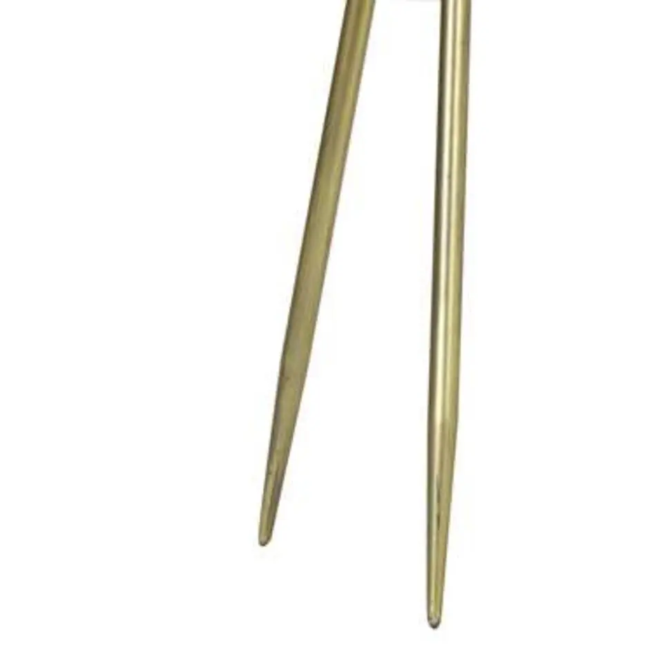 Bijzettafel Envira - Antiek Goud - &Oslash;30x80,5 cm