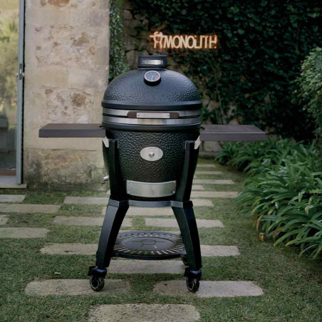 Pack barbecue kamado Avantgarde 55   housse   pierre à pizza - Monolith