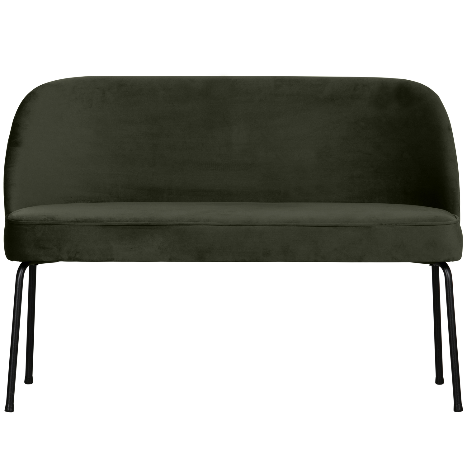 WOOOD eetbank Vogue- Velvet - Dark Green - 83x120x59