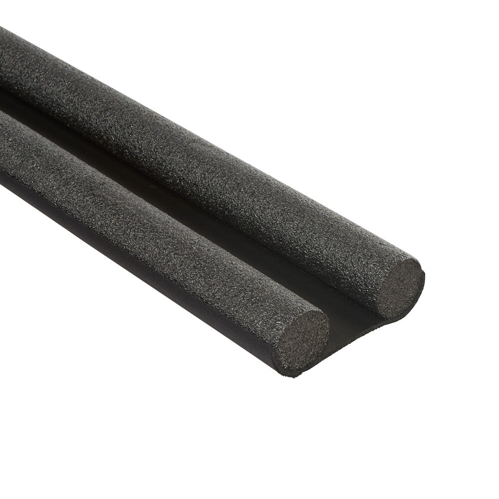Boudin isolant bas de porte polyester noir L92cm