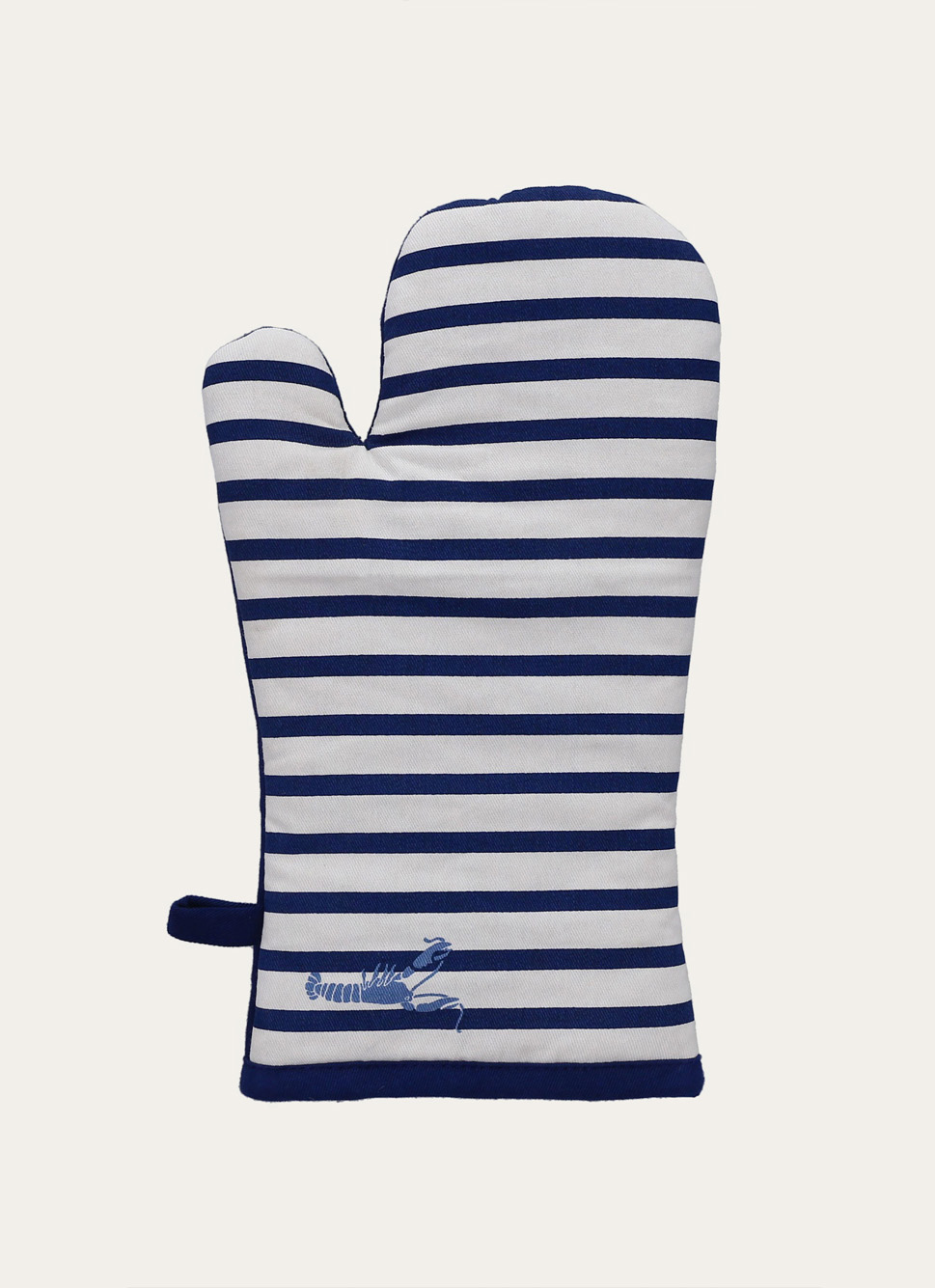 LOT GANT ET MANIQUE AVEC HOMARDBLEU