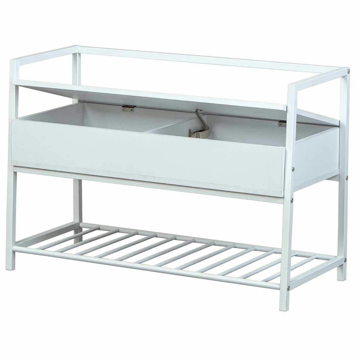 SUNNA - Banc  à chaussure avec coffre de rangement