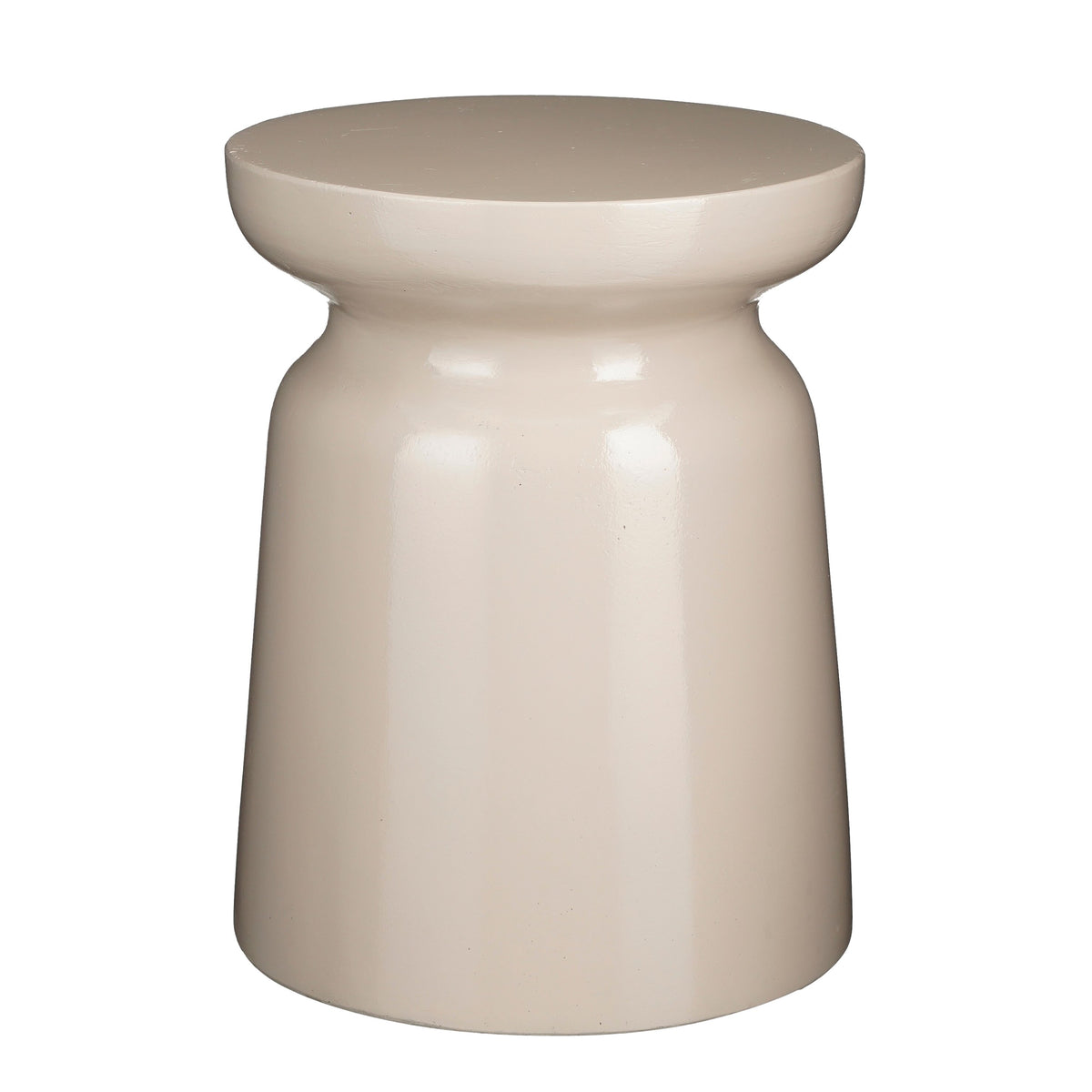 Mica Decorations Stage Bijzettafel - H45 x Ø35 cm - Cement - Beige