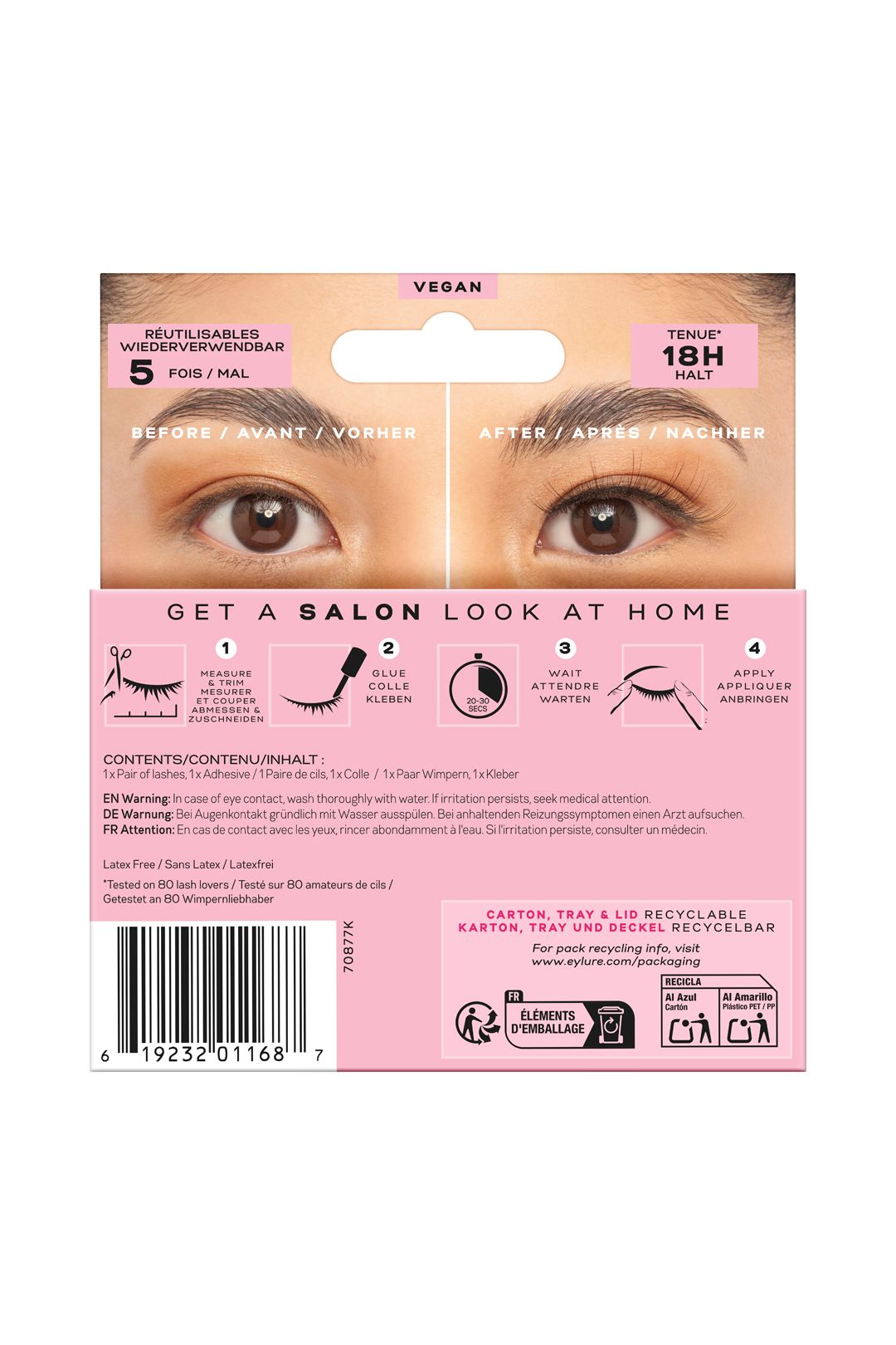 Eylure Hybrid Lashes No.210 15g