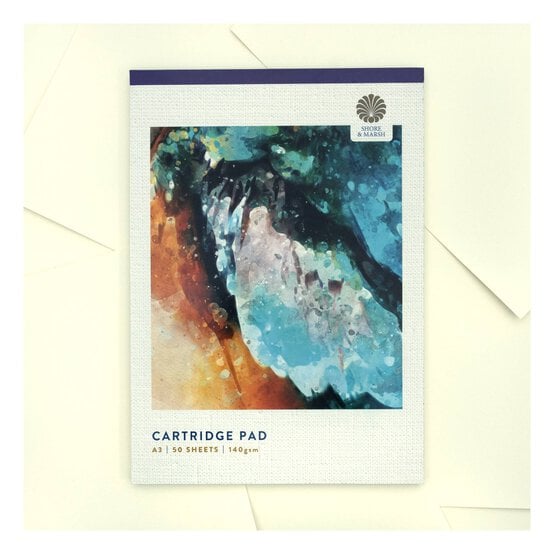 Shore & Marsh Cartridge Pad A3 50 Sheets