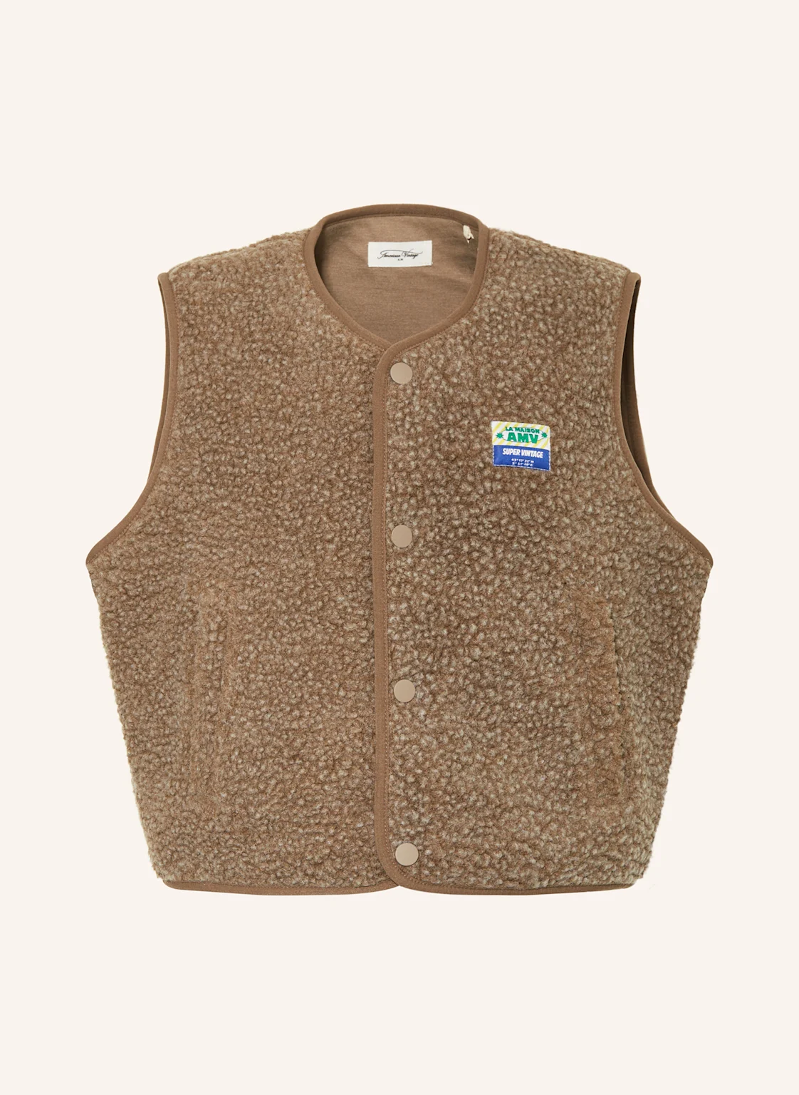 American Vintage Teddyfell-Weste HOKTOWN
