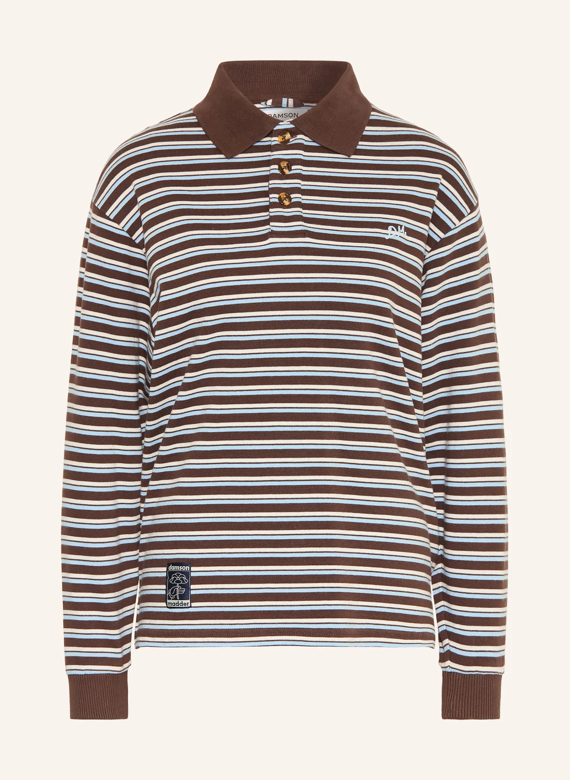 DAMSON MADDER. Strick-Poloshirt REMIE
