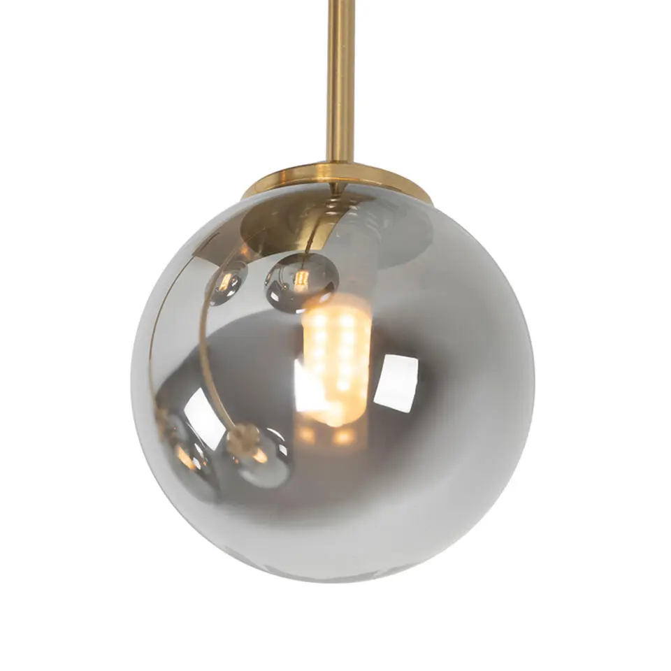 Qazqa plafondlamp athens goudkleurig g9