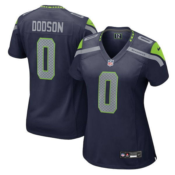 Tyrel Dodson Seattle Seahawks Nike Women's Team Game Jersey -  College Navy