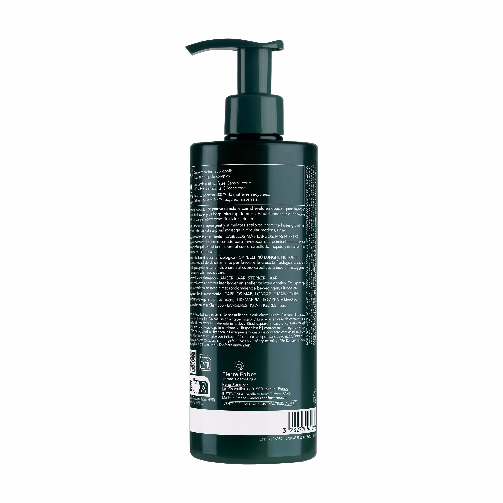 TRIPHASIC ACTIVE GROWShampooing activateur de pousse