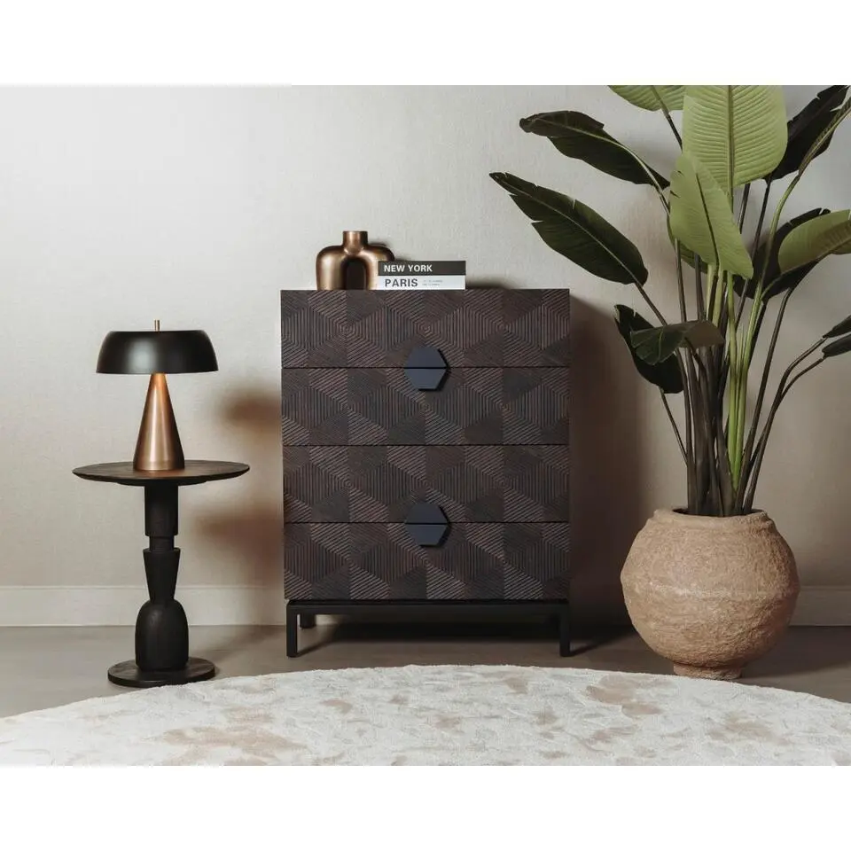 Tower Living - San Marino ladekast - 85 cm - bruin