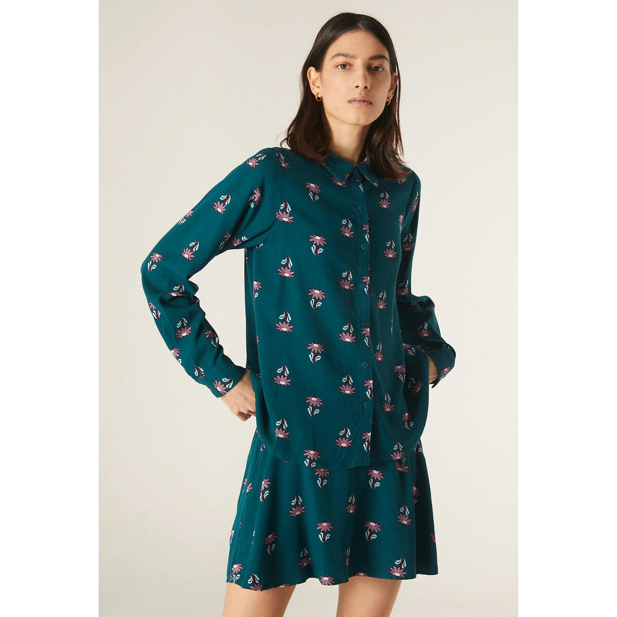Chemisier imprimé floral