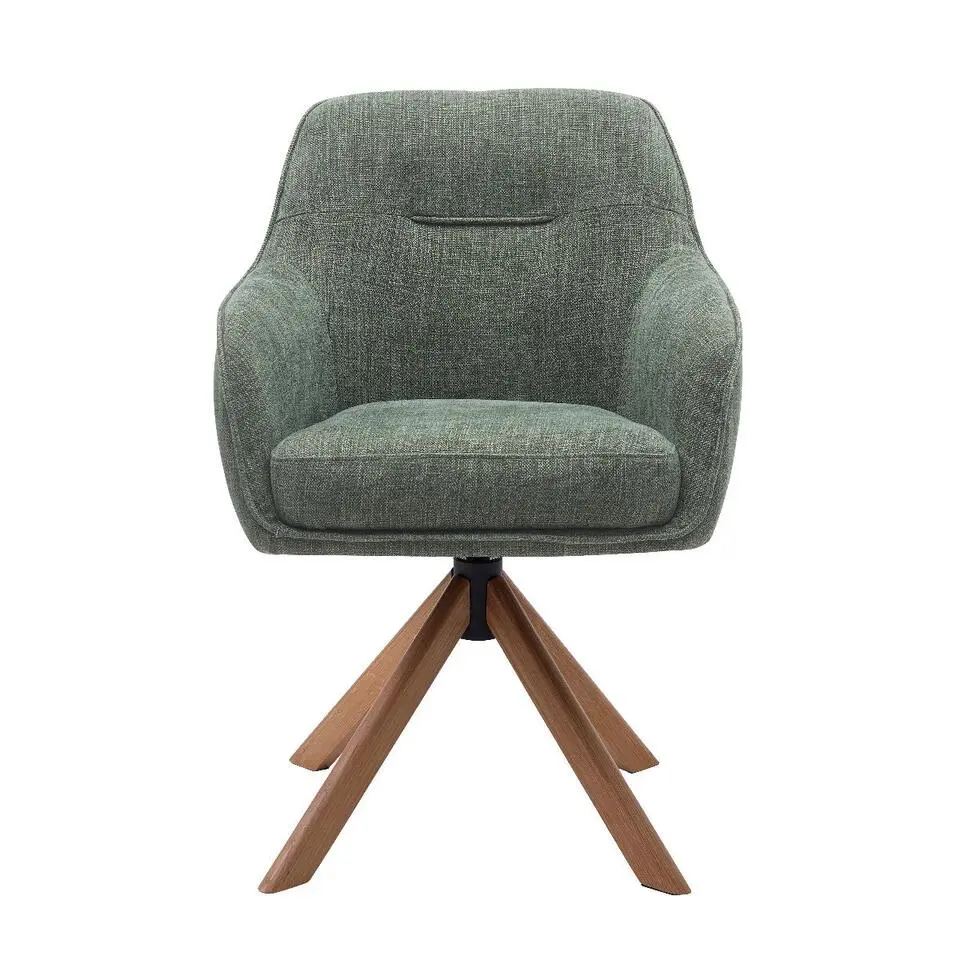 Nordic Home - Ellis armstoel stof - groen