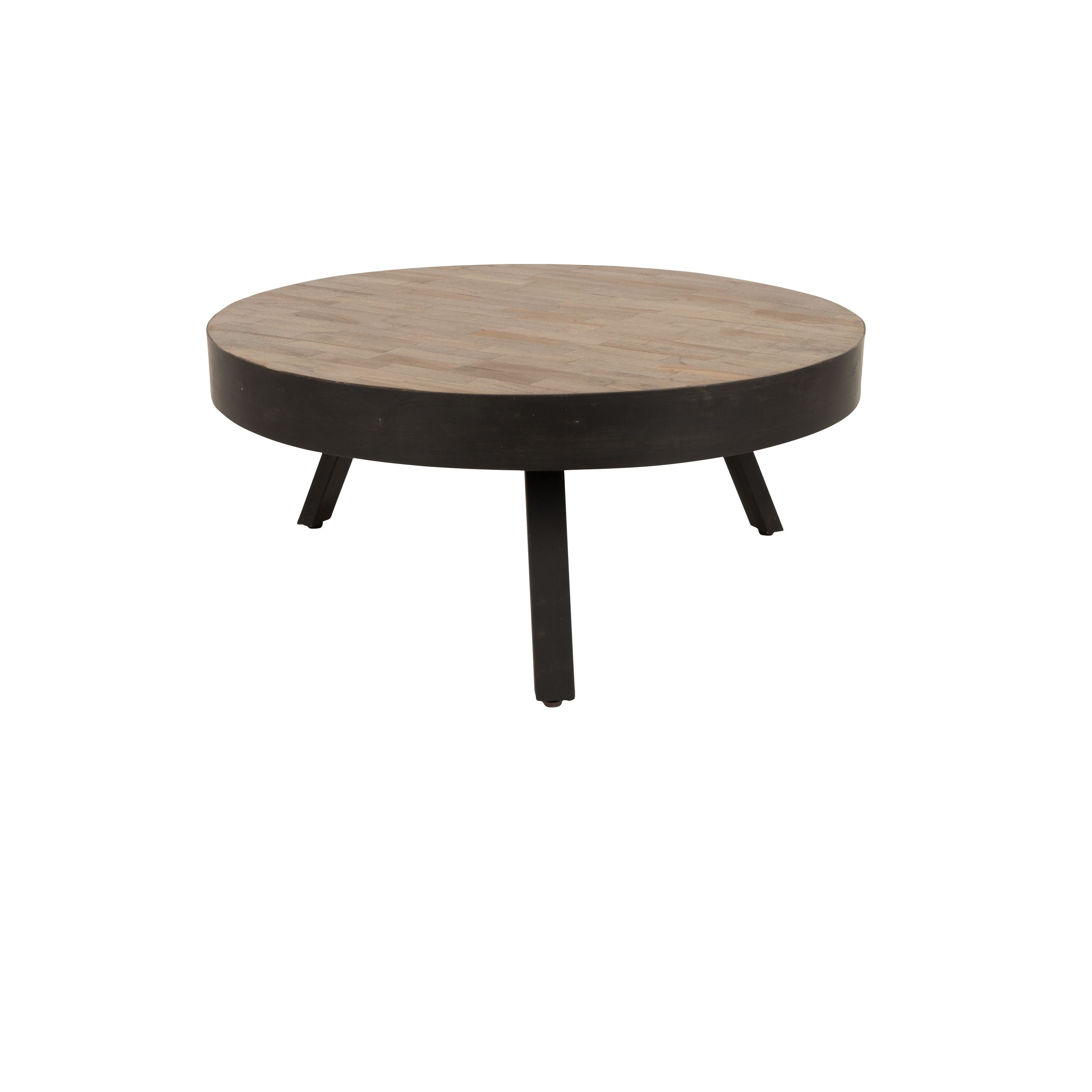 Housecraft Living Suri Salontafel Rond 70 cm Teakhout Bruin