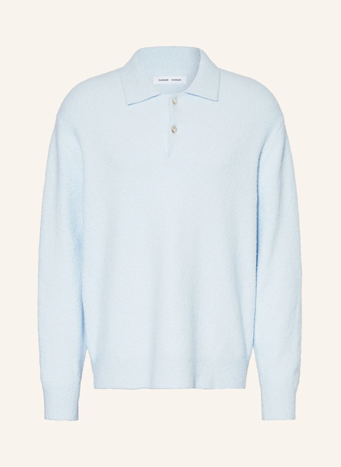 SAMSØE  SAMSØE Strick-Poloshirt SANINO