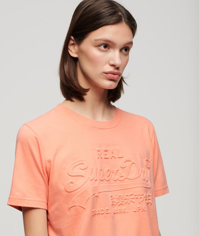 Embossed Relaxed T-Shirt