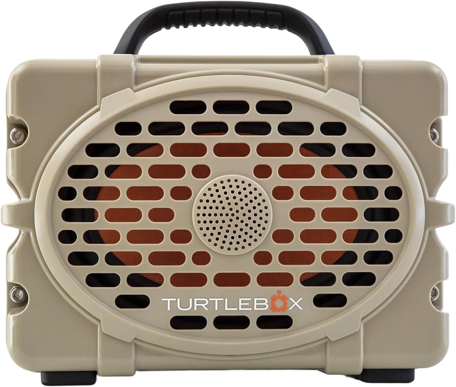 Turtlebox Original Gen 3: Portable Outdoor Bluetooth Speaker – Ultra-Loud (120dB)  Waterproof (IP67)  Rugged  Impact-Resistant  3-Day Battery | Party Mode: Unlimited Pairing for Stereo Sound  Tan