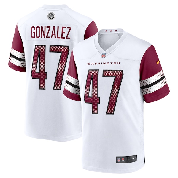 Zane Gonzalez Washington Commanders Nike Game Jersey -  White