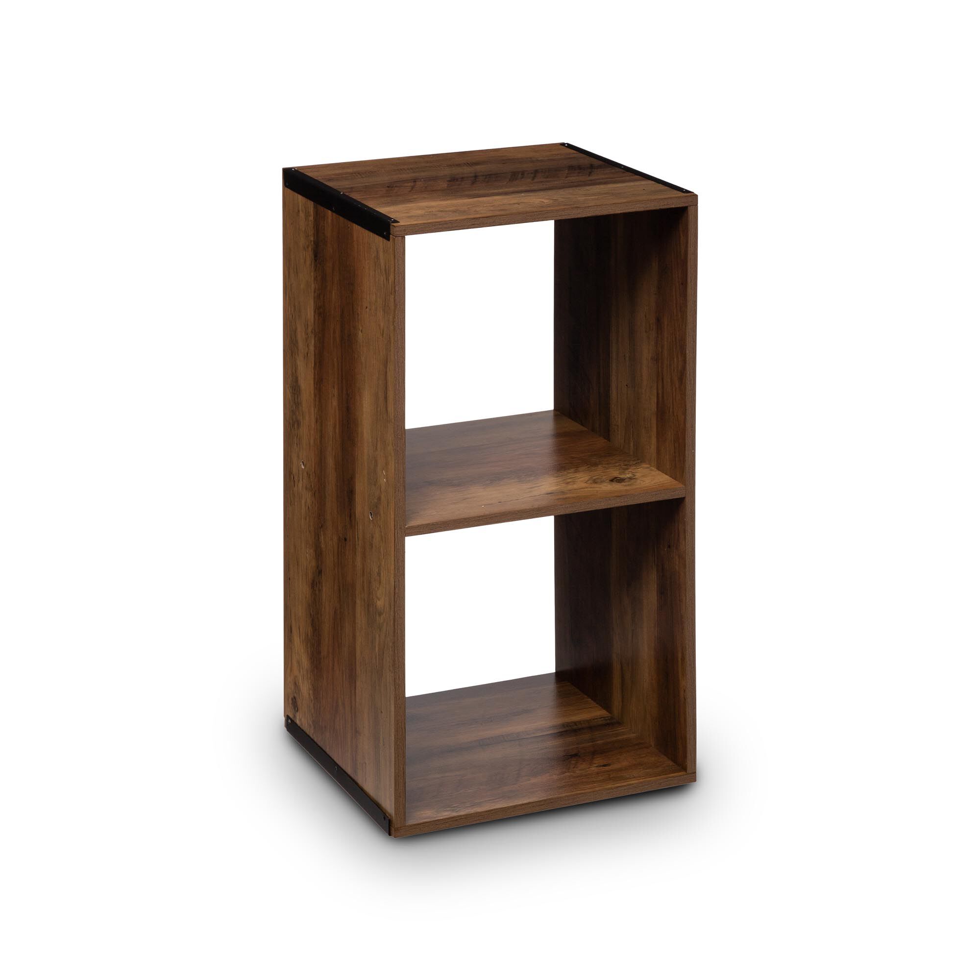 Estante indus castanho escuro para 2 cubos MIXMODUL