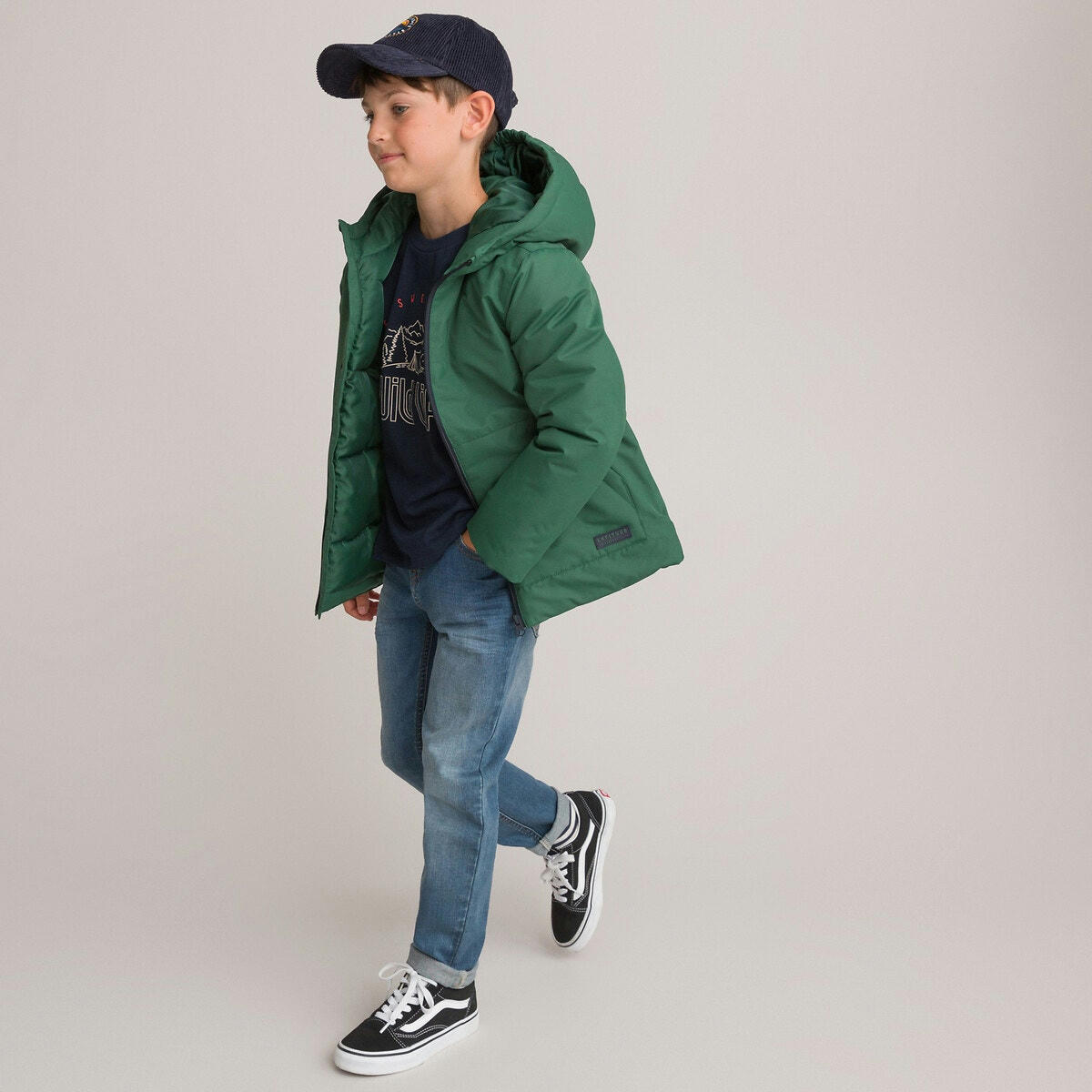 Parka à capuche