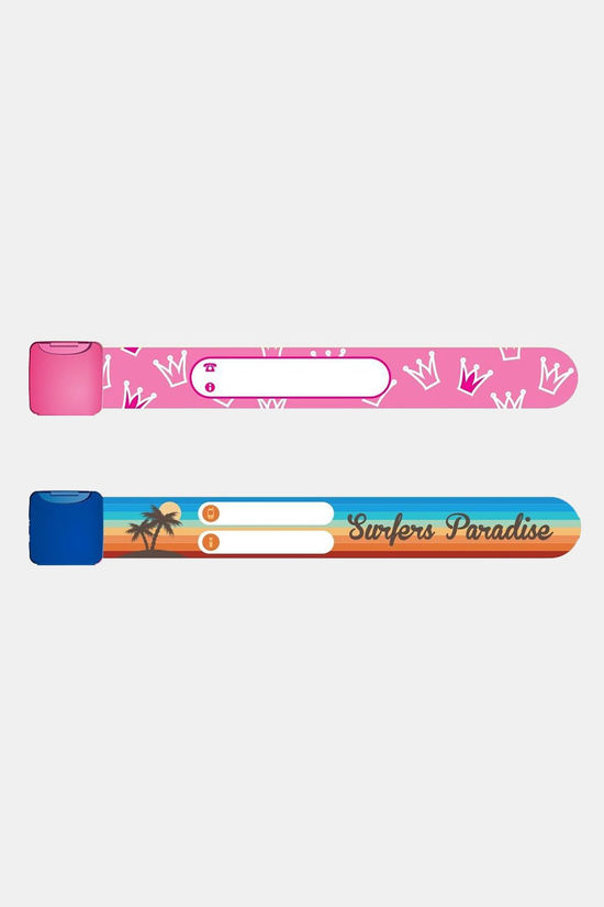 Infoband Duo Princess & Surfers Paradise SOS Polsbandje Junior
