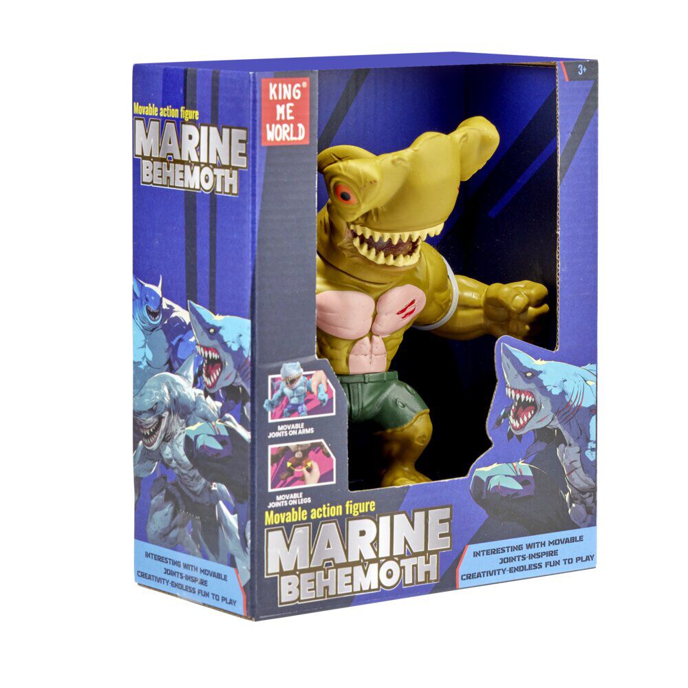 Figurine articulée requin ou dinosaure (4 modèles)