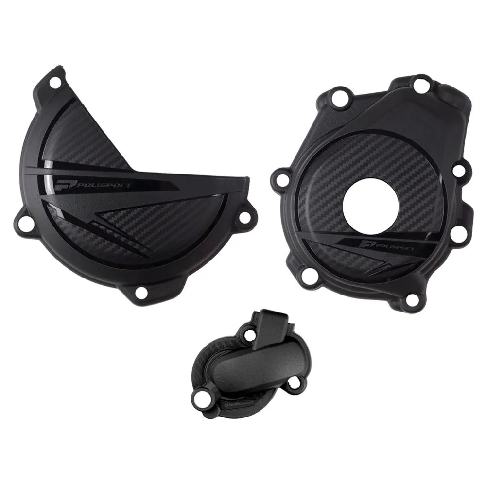 Polisport Off Road KTM SX-F/XC-F 450 23-24/Husqvarna FC/FS 450 23-24 Clutch&Ignition Cover Protector