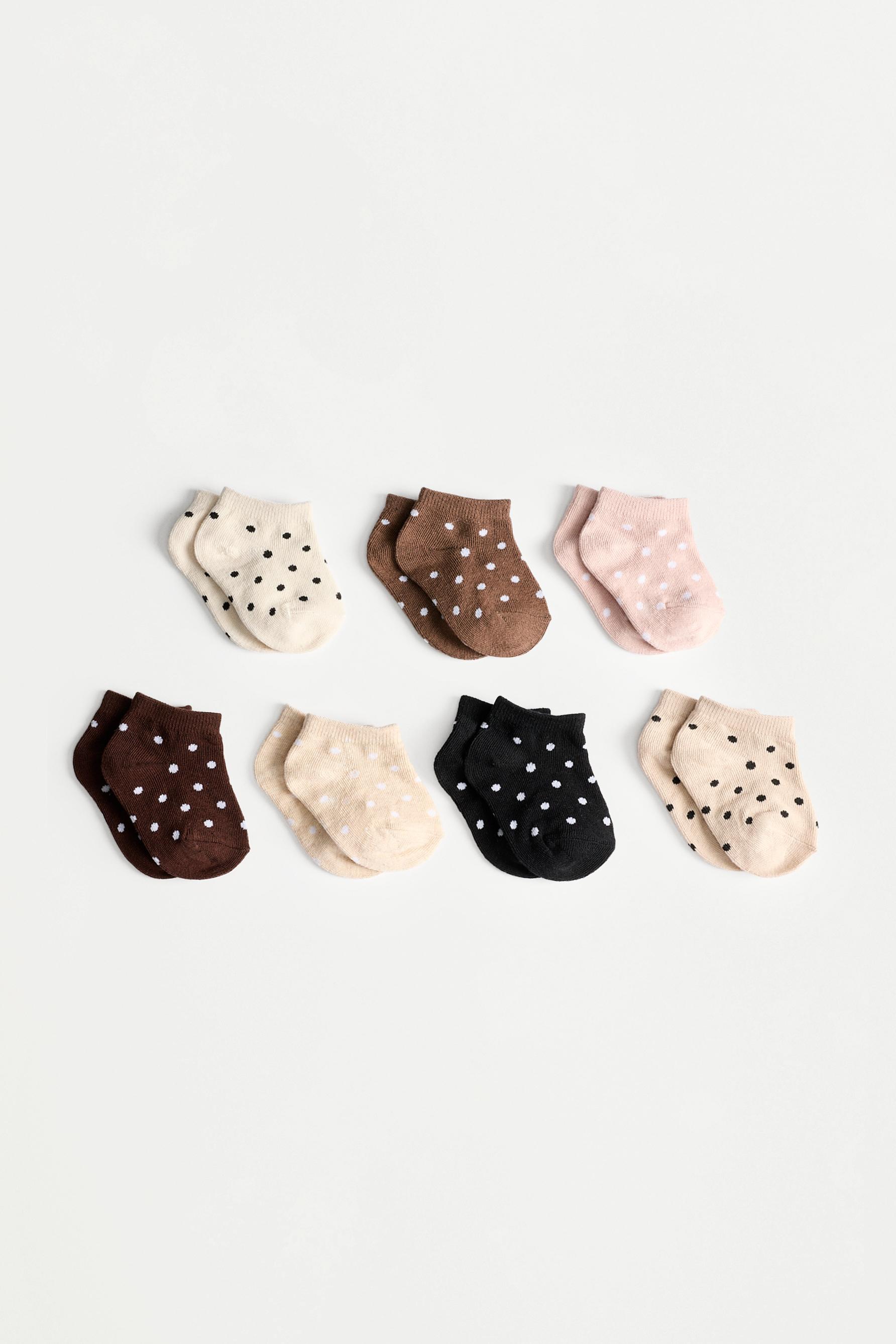 Calcetines cortos topos (Pack 7)