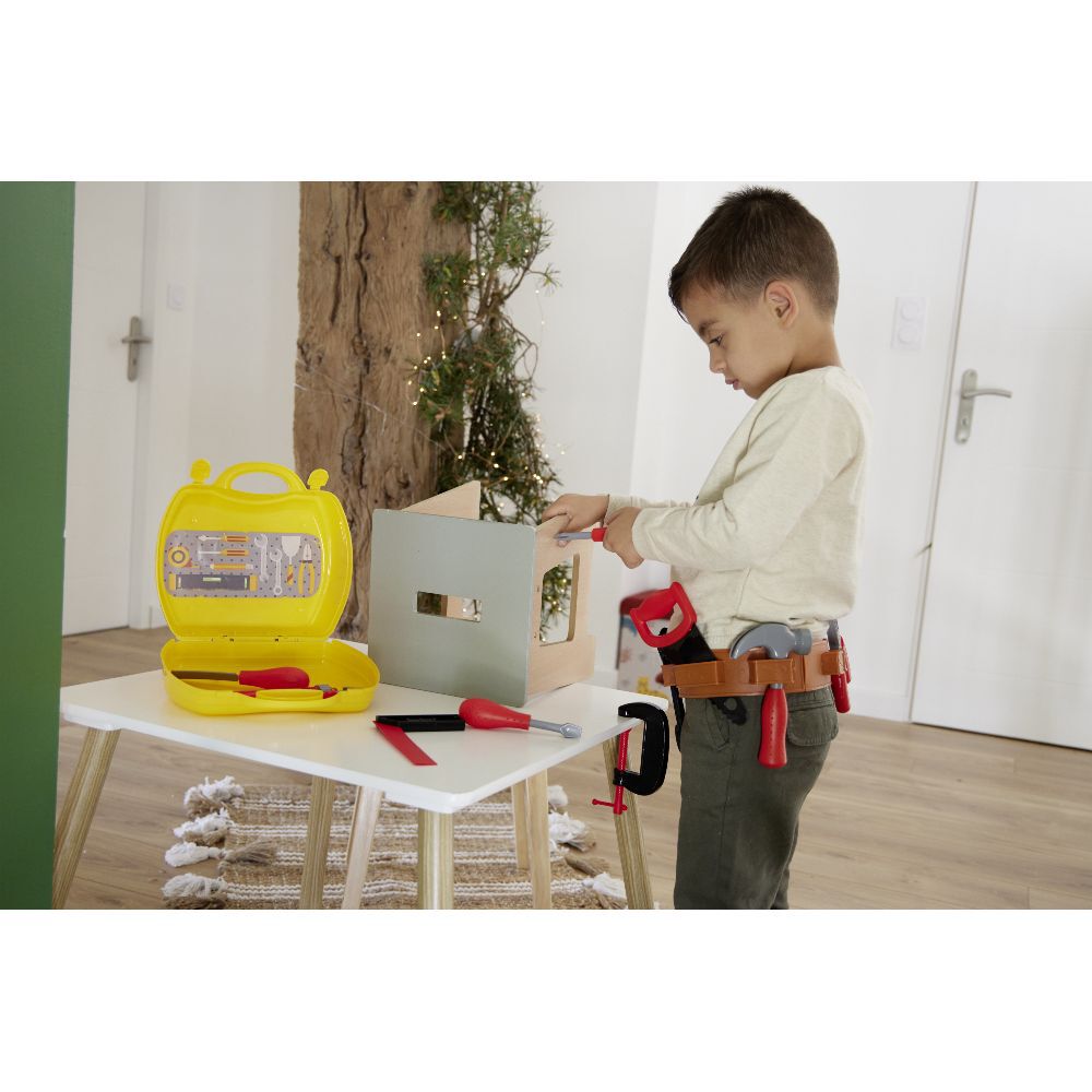 Mallette de jeu Bricoleur 15 pièces