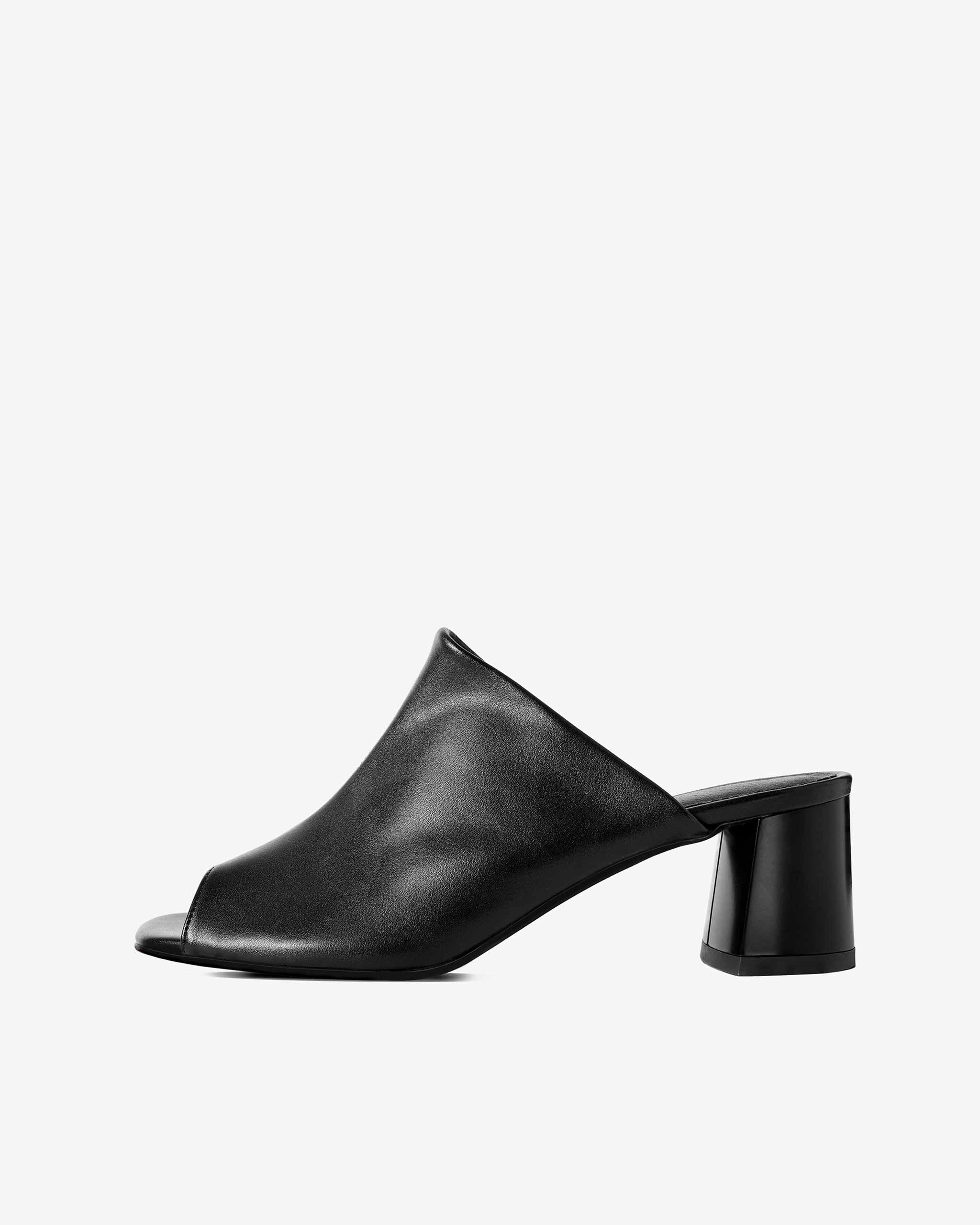 BOHEMA - Uptown Black Buty, ze skóry roślinnej, polska rodzinna marka - outlet