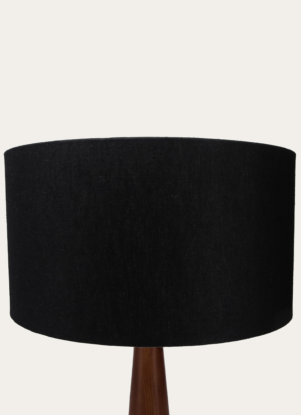 ABAT-JOUR EN JUTE NOIR