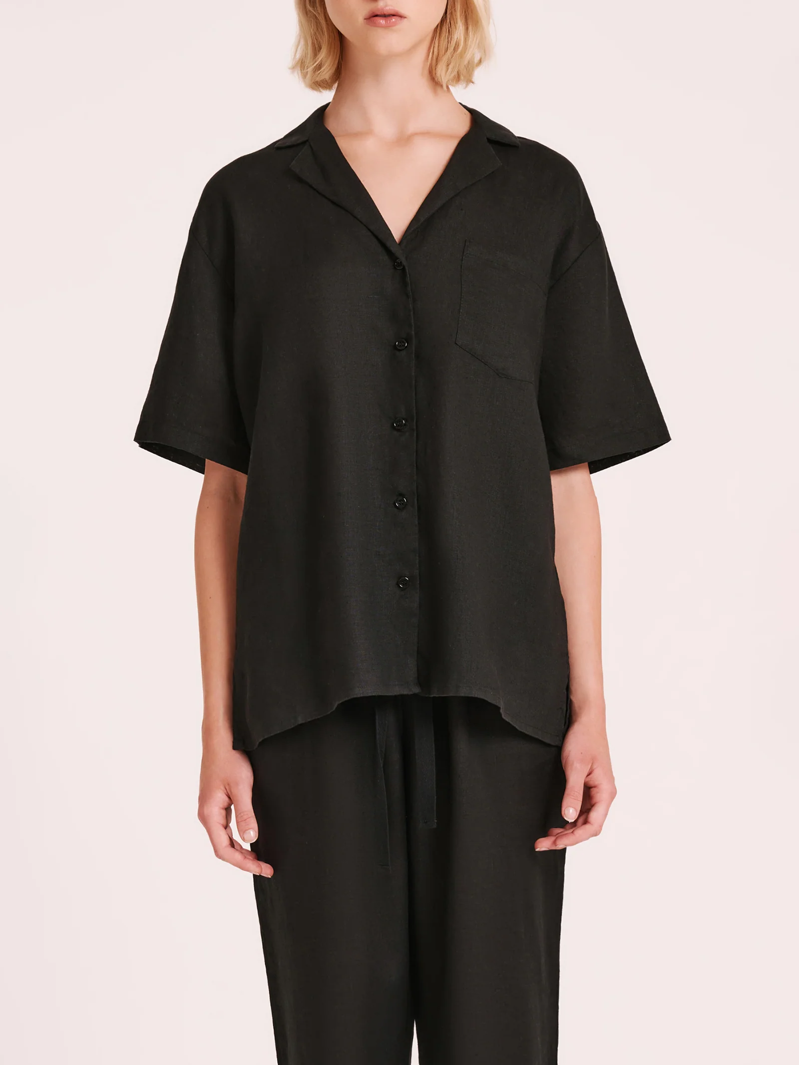 Lounge Linen Travel Shirt