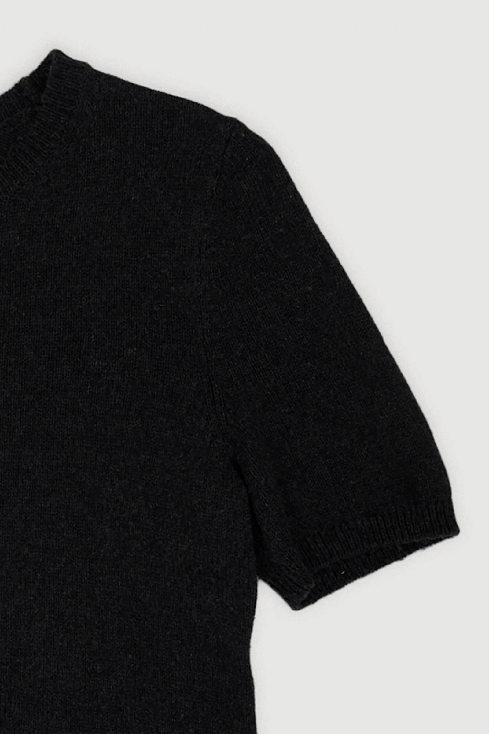 Re-Worn Womens Wool Blend Textured Tee