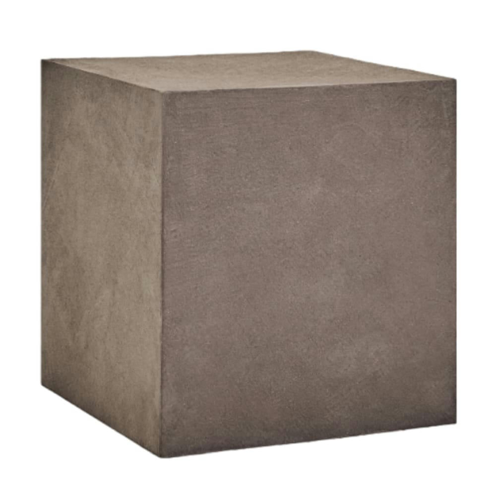 CHANTADA BY MARLOT BAUS - Table d’appoint du microciment en couleur plomb 40 cm