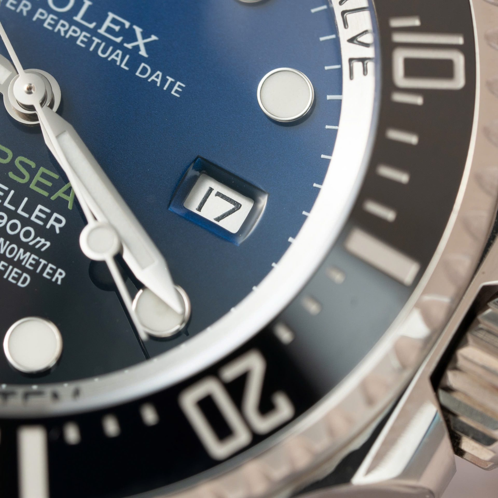 Rolex Deepsea 126660 James Cameron 904L Steel Blue Dial 44mm Oyster Super Clone