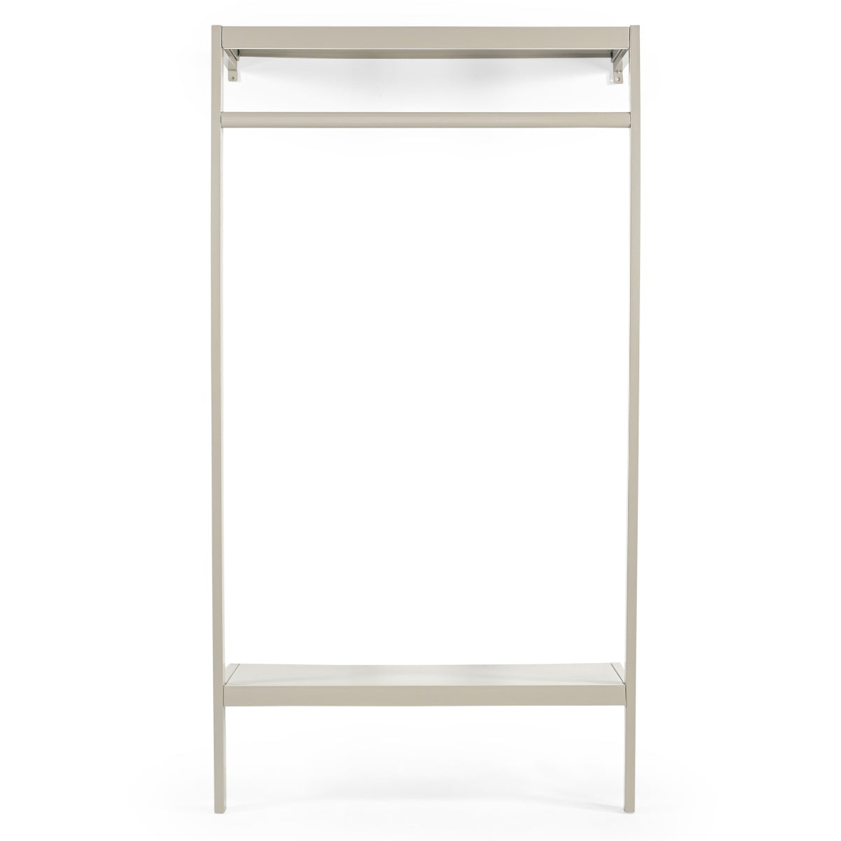 Giga Meubel Kapstok Manoué - Beige - Metaal - 100x40x185cm