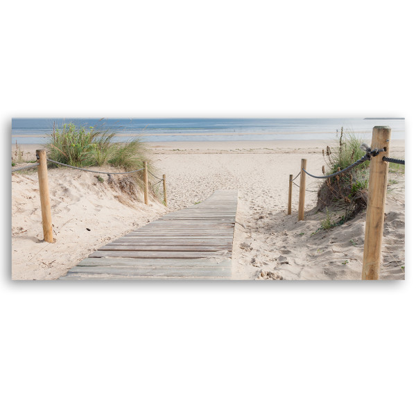 Feeby Obraz na płótnie, Ścieżka na plażę 90x30