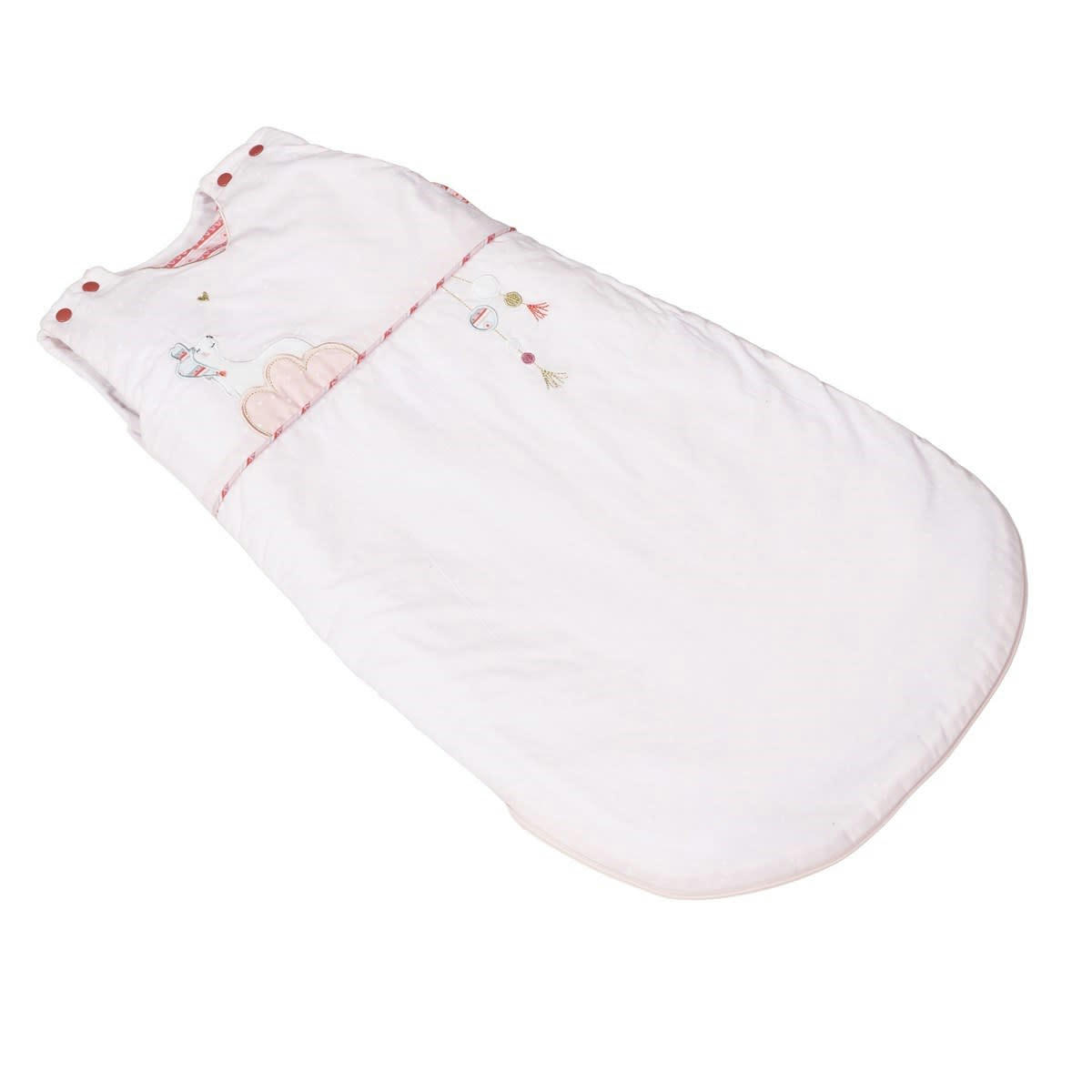 - Gigoteuse 0-4 mois été en coton rose