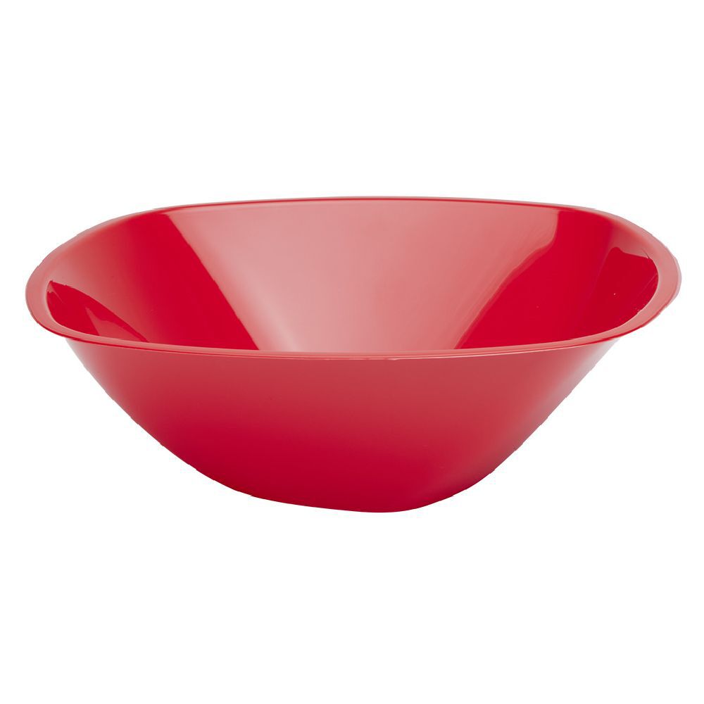 Saladier rouge réutilisable x3